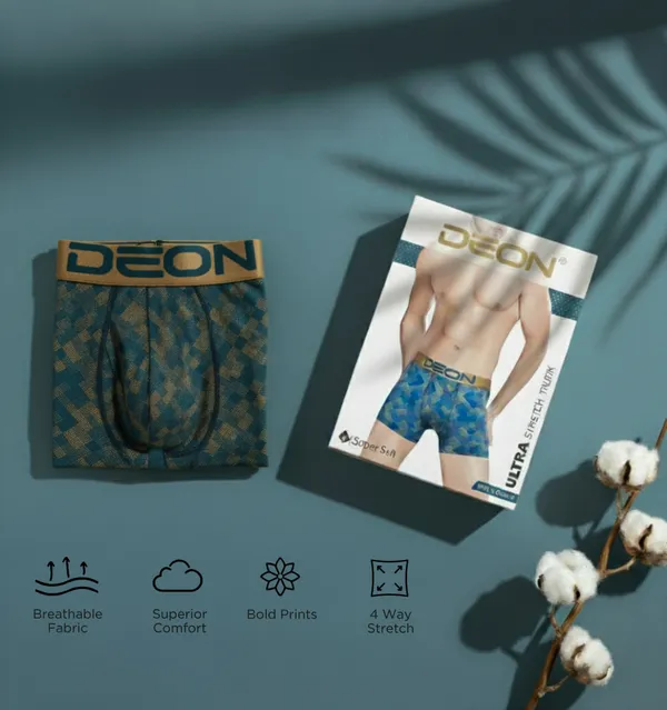 Cotton_Elastane_Printed_Trunk_|_Ultra_Series_-_Super_Stretchable,_Metallic_Waistband_|_Teal_Torque