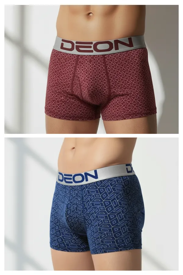 Cotton_Elastane_Printed_Trunk_|_Ultra_Series_-_Super_Stretchable,_Metallic_Waistband_|_Pack_of_2_(Confused_Wine,_Cuboid_Blue)
