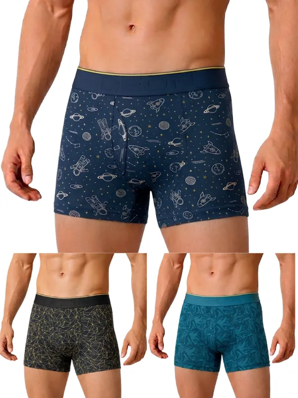 Micromodal_Elastane_Print_Trunk_|_Luxury_Series_-_3x_softer_than_cotton,_Super_soft_waistband_|_Pack_of_3_(Assorted_Colours)
