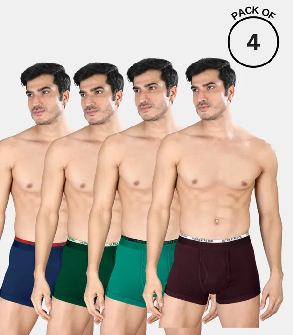 100%_Cotton_Semi_Long_Trunk_|_Basic_Series_-_Supercombed_Cotton,_All-Day_Comfort_|_Pack_of_4_(Assorted_Colours)