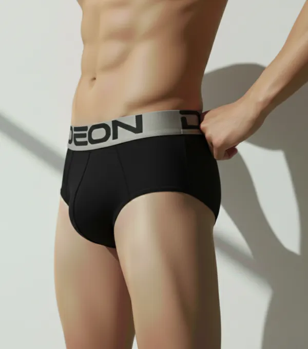 Cotton_Elastane_Plain_Brief_|_Ultra_Series_-_Super_Stretchable,_Metallic_Waistband_|_Jet_Black