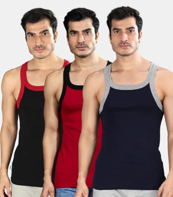 Super_combed_cotton_Rib_Square_Neck_Gym_Vest_|_Contrast_Folding_|_Pack_of_3_(Assorted)