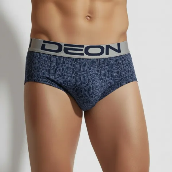 Cotton_Elastane_Printed_Brief_|_Ultra_Series_-_Super_Stretchable,_Metallic_Waistband_|_Cuboid_Blue