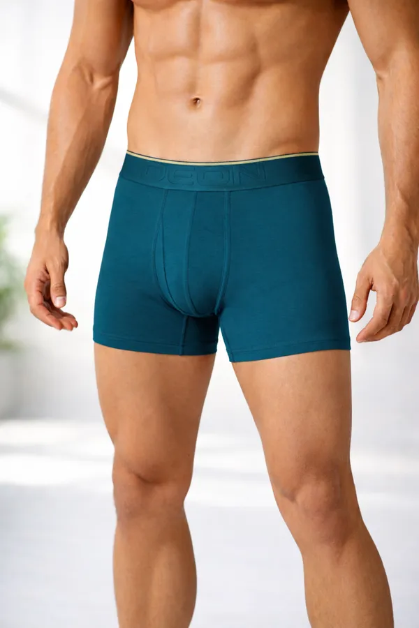 Micromodal_Elastane_Plain_Trunk_|_Luxury_Series_-_3x_softer_than_cotton,_Super_soft_waistband_|_Pack_of_2_(Teal_Appeal,_Raven_Black)