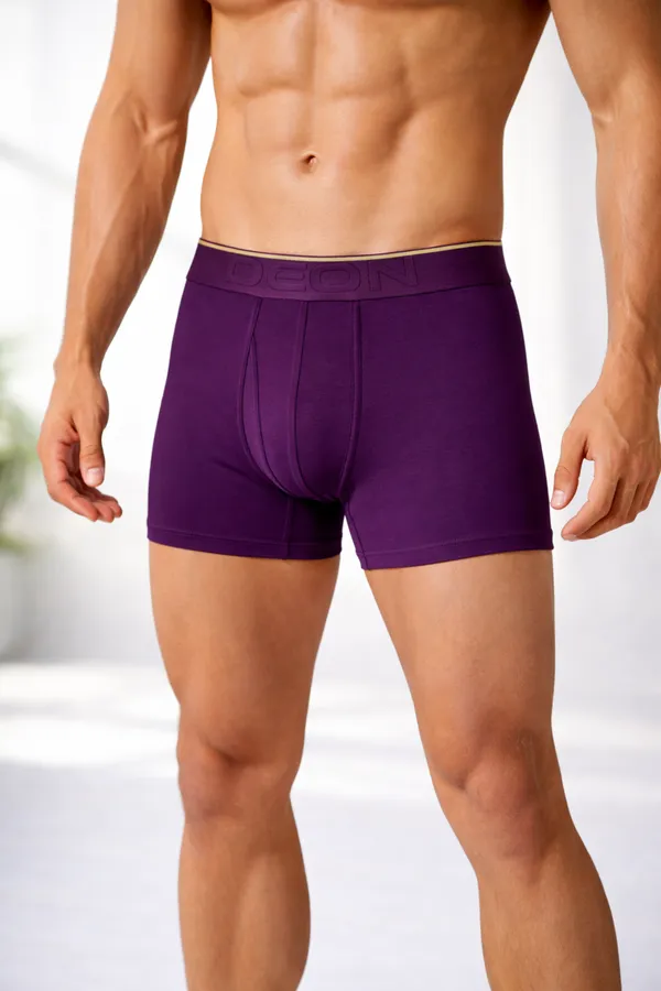 Micromodal_Elastane_Plain_Trunk_|_Luxury_Series_-_3x_softer_than_cotton,_Super_soft_waistband_|_Plum_Passion