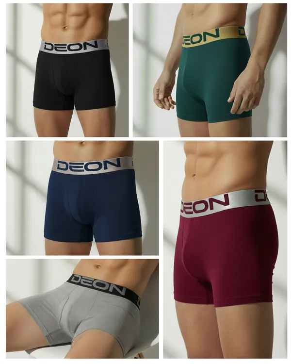 Cotton_Elastane_Plain_Trunk_|_Ultra_Series_-_Super_Stretchable,_Metallic_Waistband_|_Pack_of_5_(Assorted_Colours)