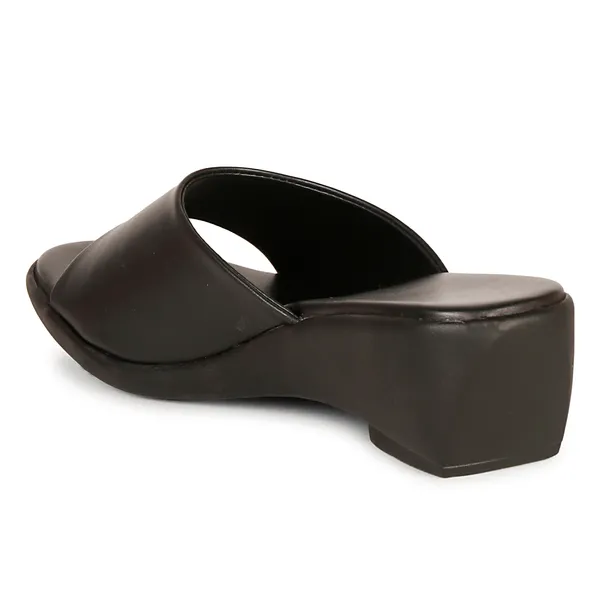 Black_Wedge_Slippers_For_Women_|_Premium_And_Durable_Slippers_For_Everyday_Use