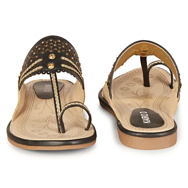 Black_Cushioned_Flats_For_Women_|_Premium_And_Durable_Flats_For_Everyday_Use