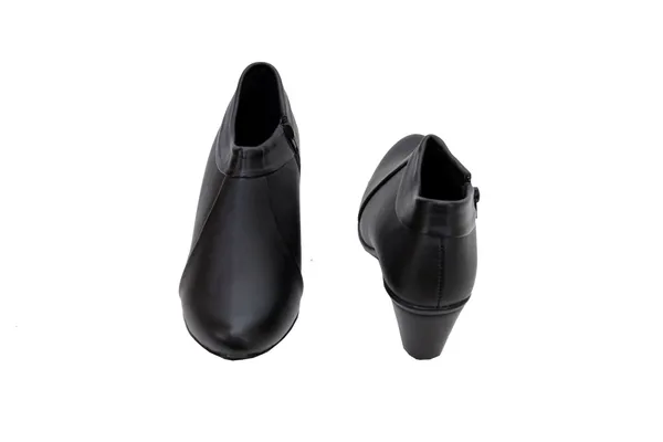 Black_Slip-On_Ankle_Boots_For_Women