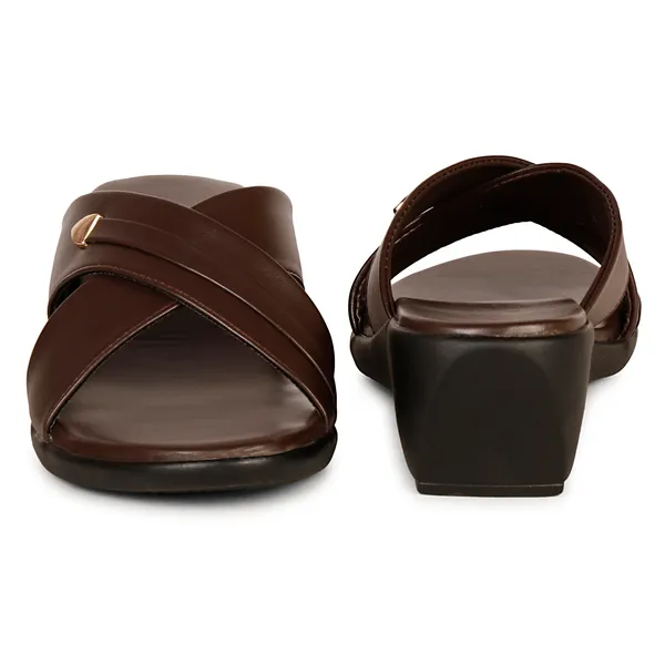 Brown_Wedge_Slippers_For_Women_|_Premium_And_Durable_Slippers_For_Everyday_Use