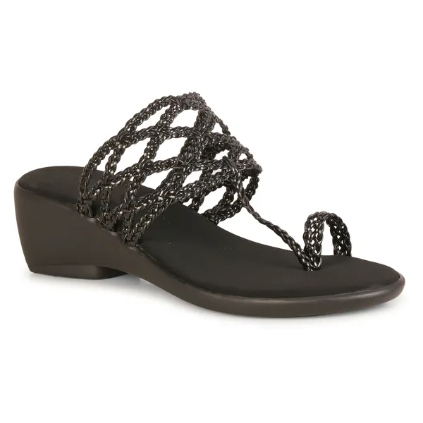 Black_Wedge_Braided_Sandals_For_Women_|_Premium_And_Durable_Sandals_For_Everyday_Use