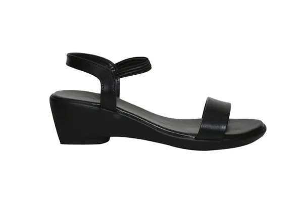 Black_Sleek_Straps_Low_Wedge_Sandals_For_Women
