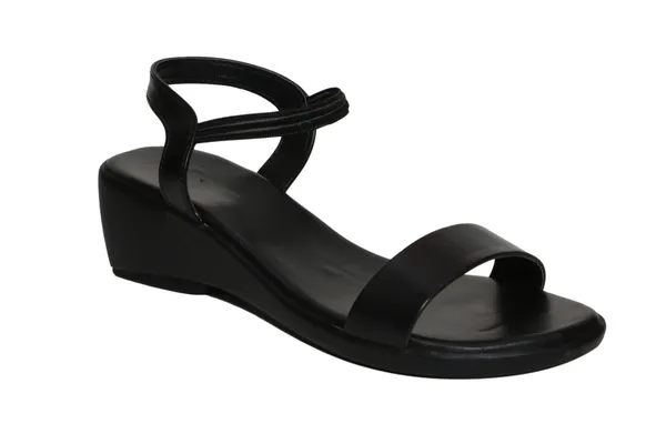 Black_Sleek_Straps_Low_Wedge_Sandals_For_Women
