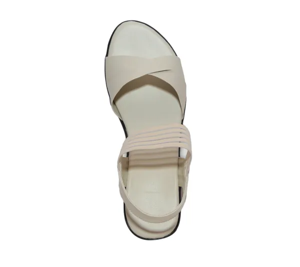 Cream_Elastic_Straps_Wedge_Sandals_For_Women
