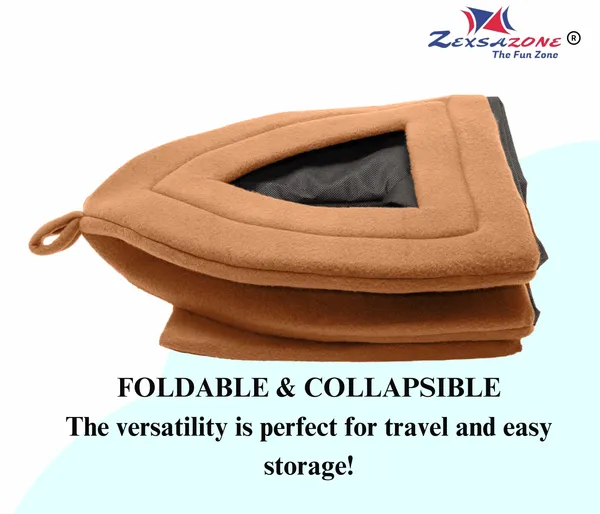 Soft_Comfortable_Washable_Cat_House_for_Small_and_Medium_Cats_l_Cat_Bed_l_Persian_Cat_House_l_Kittens_cat_House_with_Soft_and_Washable_Pillow_for_Adult_Cats_and_Puppy_Bed_Brown