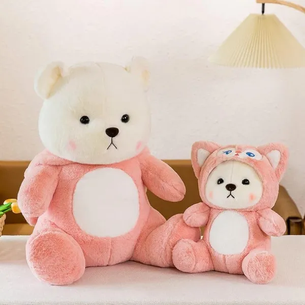 ZEXSAZONE_Cute_Stuffed_Animals_|_Pink_Teddy_Bear_Plush_Toy_for_Kids,_Girls,_and_Adults_|_Soft_Toy_Gift_for_Girlfriend,_Birthday,_and_Cuddles_(32cm)_(Pink)
