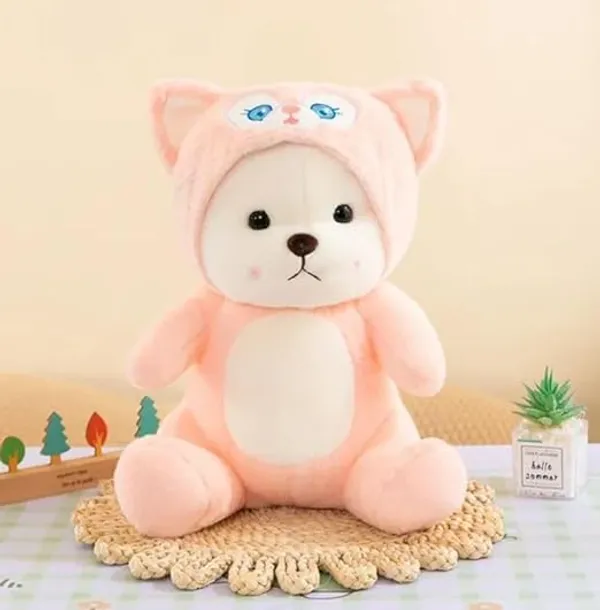 ZEXSAZONE_Cute_Stuffed_Animals_|_Pink_Teddy_Bear_Plush_Toy_for_Kids,_Girls,_and_Adults_|_Soft_Toy_Gift_for_Girlfriend,_Birthday,_and_Cuddles_(32cm)_(Pink)