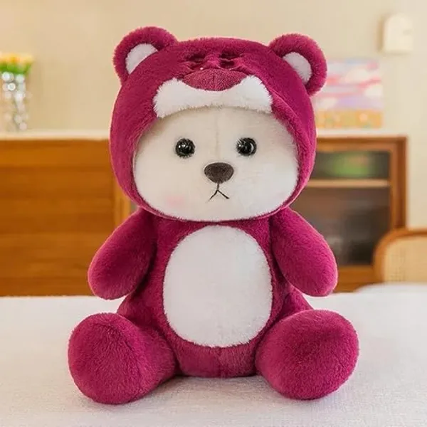 Zexsazone ZEXSAZONE Huggable huddie Teddy Bear 32 cm Plushie Soft Toys  for Kids Plush Soft Toys for Baby Boys and Girls Kids Teddy Best