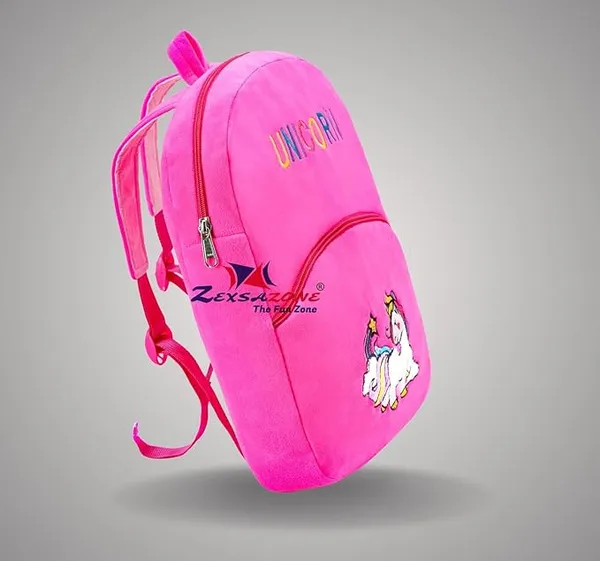 Pink_Soft_And_Premium_Fabric_Backpack_Bag_For_Kids_(16x16x6_Inches)