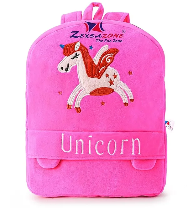 Pink_Soft_And_Premium_Fabric_Backpack_Bag_For_Kids_(16x16x6_Inches)