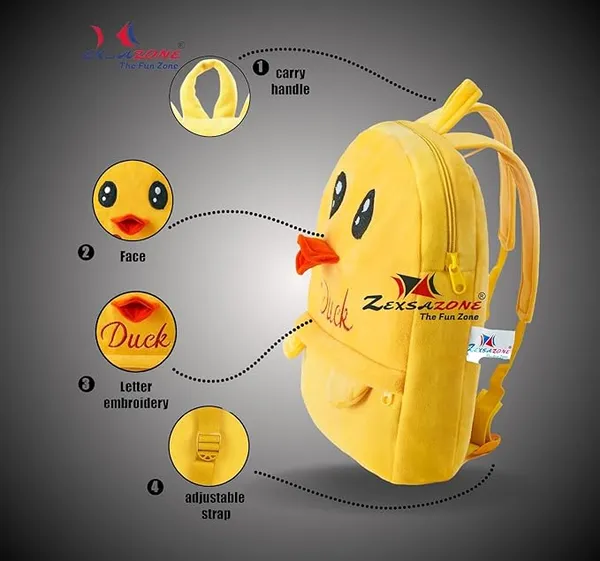 ZEXSAZONE_Soft_plush_premium_fabric_Kids_Kids_Backpack_Bag_Age_groups_up_to_6_Year_baby