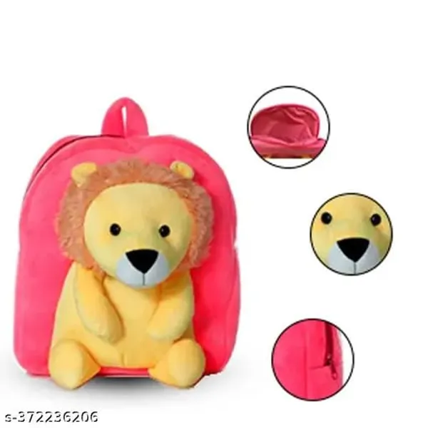 Soft_Plush_Premium_Fabric_Kids_Kids_Backpack_Bag_Age_groups_up_to_6_Year_baby_lion_kids_bag