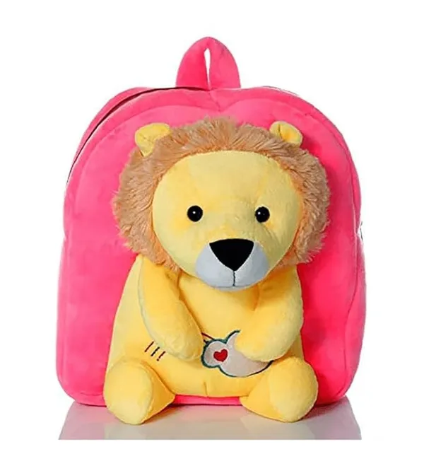 Soft_Plush_Premium_Fabric_Kids_Kids_Backpack_Bag_Age_groups_up_to_6_Year_baby_lion_kids_bag