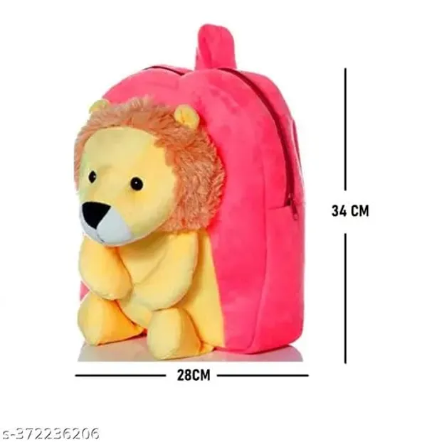 Soft_Plush_Premium_Fabric_Kids_Kids_Backpack_Bag_Age_groups_up_to_6_Year_baby_lion_kids_bag