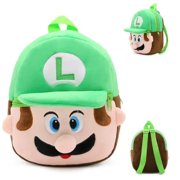 Green_Soft_And_Premium_Fabric_Backpack_Bag_For_Kids_(16x16x6_Inches)