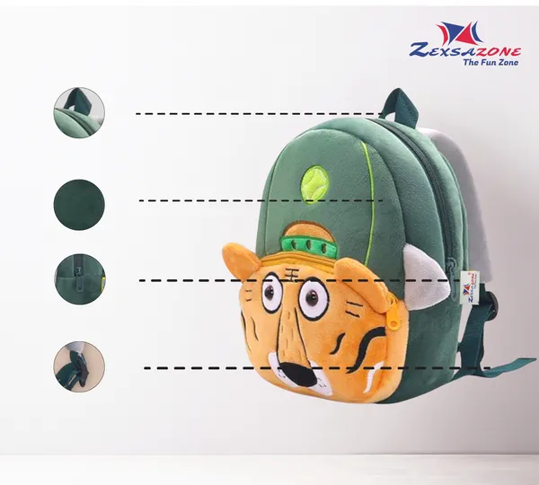 Green_Soft_And_Premium_Fabric_Backpack_Bag_For_Kids_(14_Litre)
