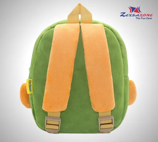 Green_Soft_And_Premium_Fabric_Backpack_Bag_For_Kids_(14_Litre)