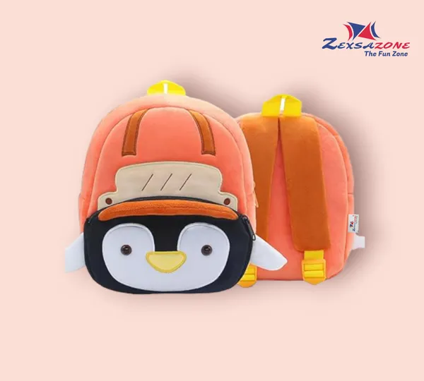 Orange_Soft_And_Premium_Fabric_Backpack_Bag_For_Kids_(14_Litre)
