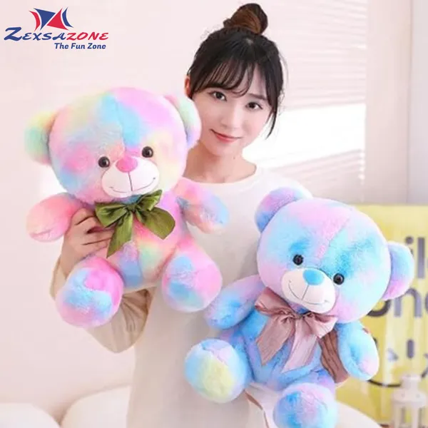Toy_Cute_Rainbow_Colored_Huggable_Teddy_Bear_|_30_cm_|_Plushie_Soft_Toys_for_Kids_|_Plush_Soft_Toys_for_Baby_Boys_and_Girls_Kids_-_Teddy_|_Best_Valentine_Gift_(Rainbow)