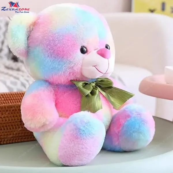 Toy_Cute_Rainbow_Colored_Huggable_Teddy_Bear_|_30_cm_|_Plushie_Soft_Toys_for_Kids_|_Plush_Soft_Toys_for_Baby_Boys_and_Girls_Kids_-_Teddy_|_Best_Valentine_Gift_(Rainbow)