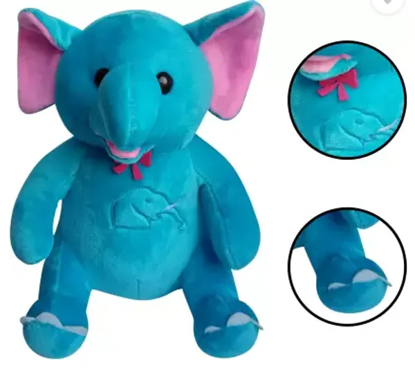 Zexsazone_Soft_push_fabric_animal_Elephant_soft_toy_size_22_cm_length_in_blue_color_gift_for_birthday_boy_girl_new_baby_welcome_lover_girlfriend_sister_brother_-_22_cm__(Blue)