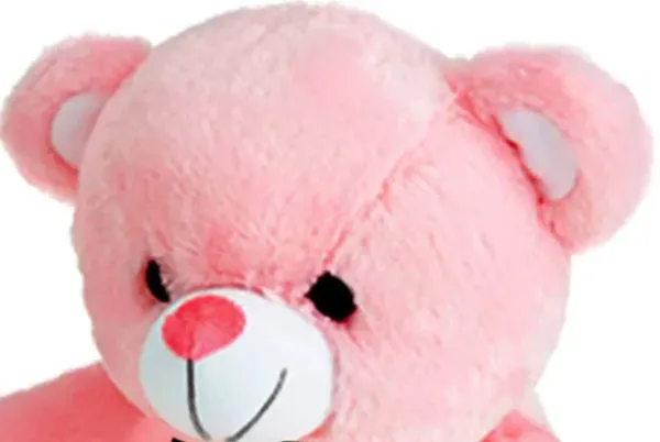 Zexsazone_Soft_push_fabric_smiley_teddy_bear_size_Pink_colour_gift_for_birthday