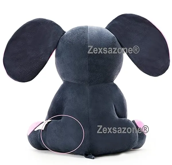 Zexsazone_Stuffed_Soft_Toy__Elephant_(32_Cm,_Grey)