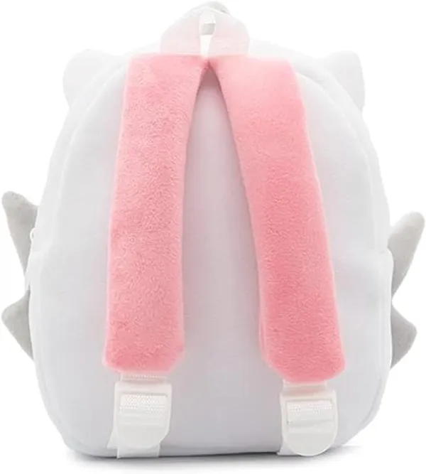 Zexsazone_Unicorn_Plush_Backpack_for_Kids,_Toddler_Animal_Cartoon_Bag,_Children_Fluffy_Toys_Food_Knapsack_for_Preschool,_Outdoor_Play