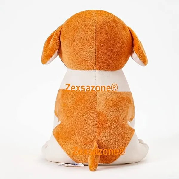 Zexsazone__Soft_Plush_Imported_Fabric_Stuffed_Siting_Animal_Dog_Toy_Brown_and_White_Color_Size_24_cm_in_Birthday_Gift_for_Girls_boy_Baby