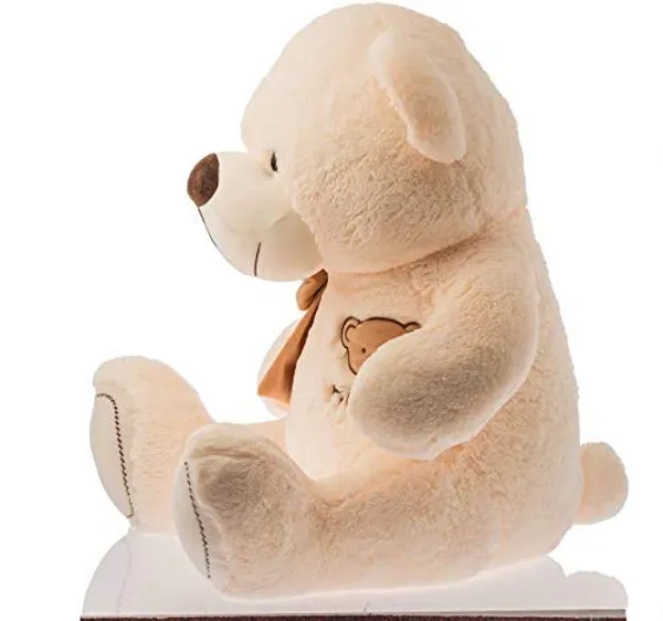 Zexsazone_am_&_Honey_Teddy_Bear,_Cute,_Soft_Toy_(33_Cm,_Brown),_Great_Birthday_Gift