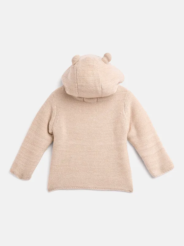2-Piece_Oatmeal_Full_Sleeve_Cotton_Faux_Fur_Winter_Set_For_Unisex_Kids