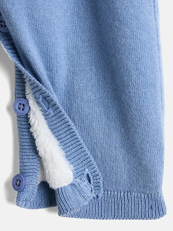 JWAAQ_Infants_Unisex_Winter_Romper_With_Fur_Lined_-_Blue