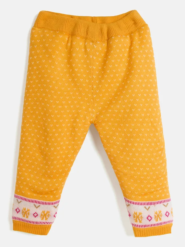 2-Piece_Yellow_Full_Sleeve_Cotton_Faux_Fur_Winter_Set_For_Girls