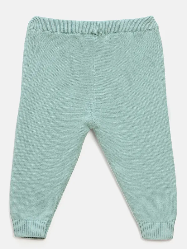 JWAAQ_Cotton_Knit_Full_Sleeve_Baby_kids_unisex_Winter_2_pcs_set-Mint