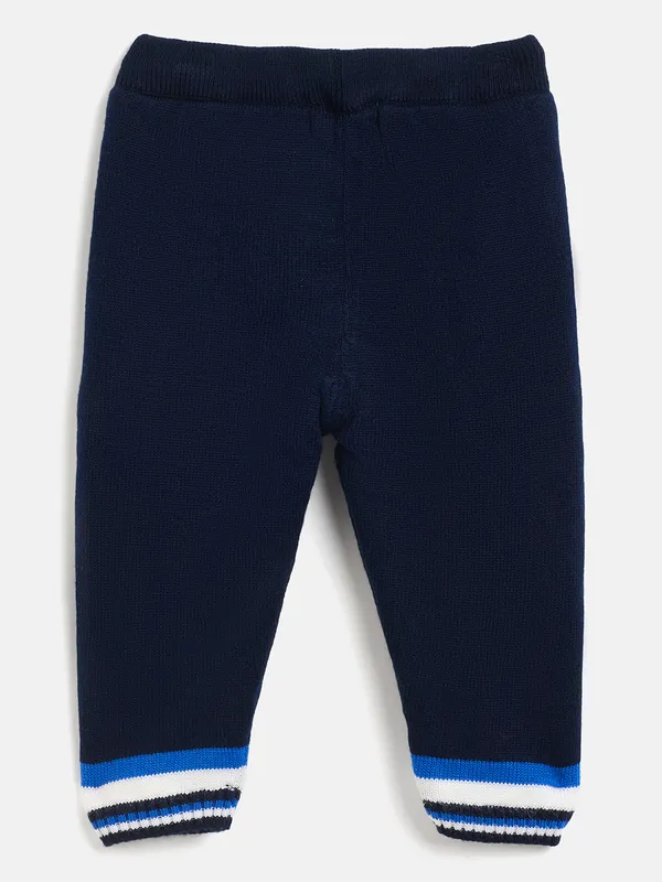2-Piece_Navy_Blue_Full_Sleeve_Cotton_Faux_Fur_Winter_Set_For_Boys