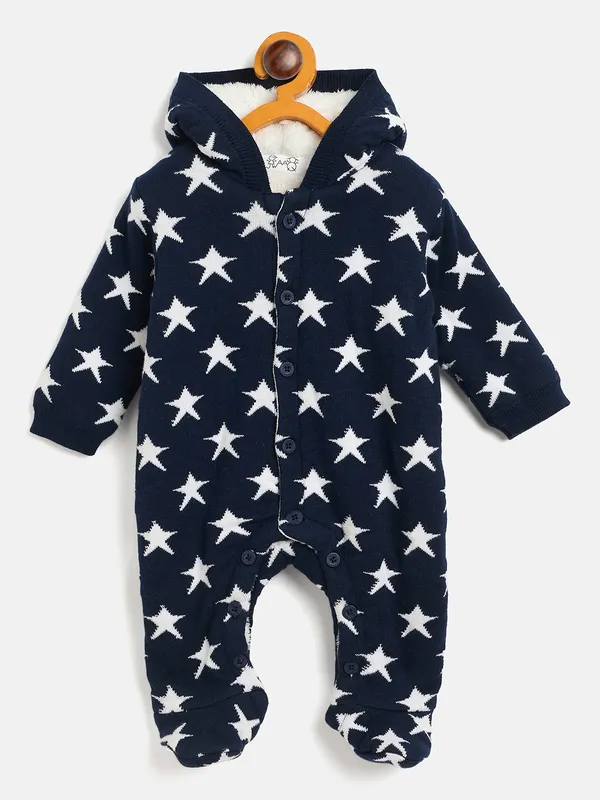 Navy_Blue_Infants_Full_Sleeve_Cotton_Fur_Lined_Romper_Unisex