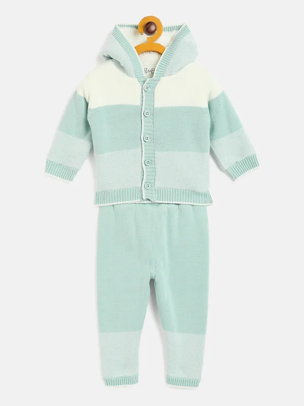 2-Piece_Mint_Green_Full_Sleeve_Cotton_Faux_Fur_Winter_Set_For___Kids