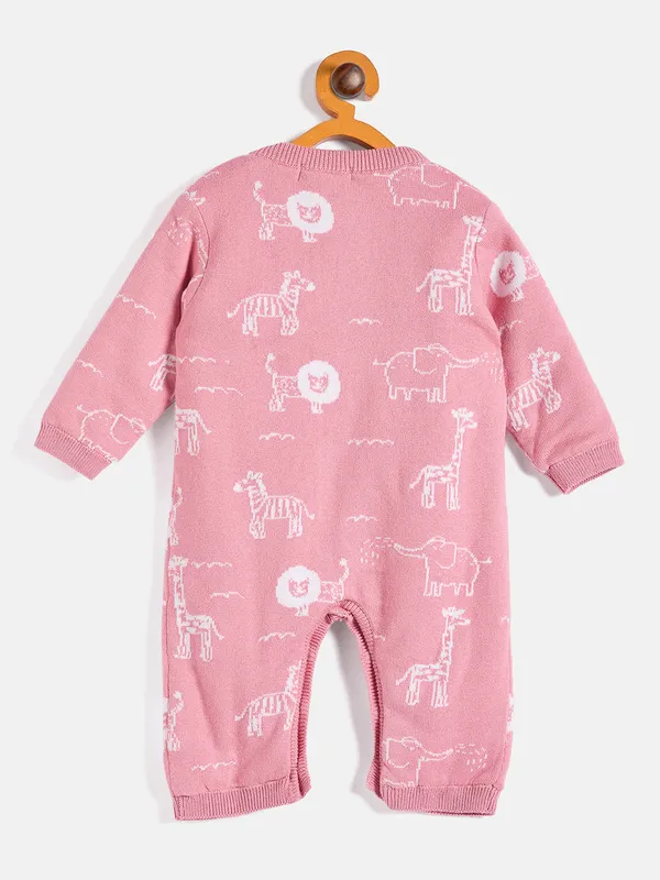 Pink_Infants_Full_Sleeve_Cotton_Fur_Lined_Romper_For___Kids