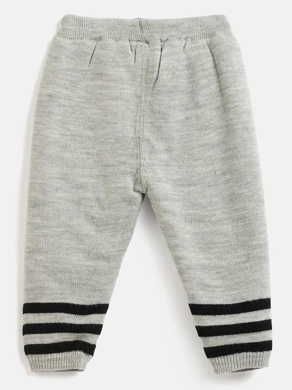 2-Piece_Black_Full_Sleeve_Cotton_Faux_Fur_Winter_Set_For_Boys