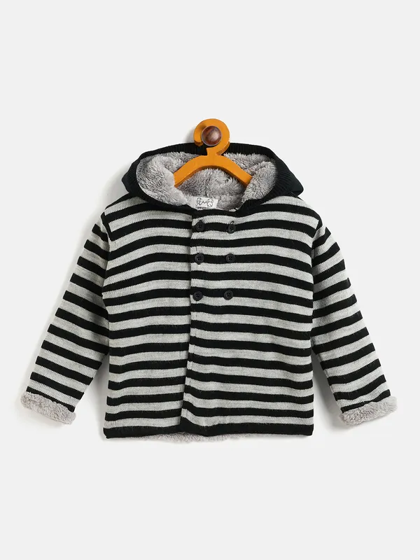 2-Piece_Black_Full_Sleeve_Cotton_Faux_Fur_Winter_Set_For_Boys
